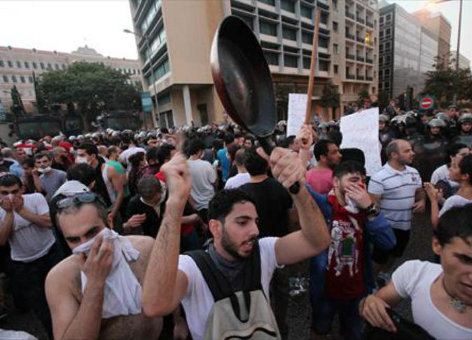 مظاهرات بيروت